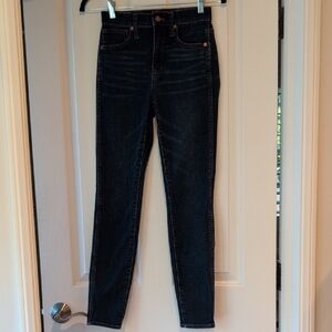 Madewell Dark Indigo Skinny Jeans